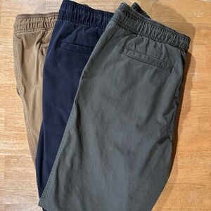 Old Navy Men's Joggers - Tan, Navy, Olive